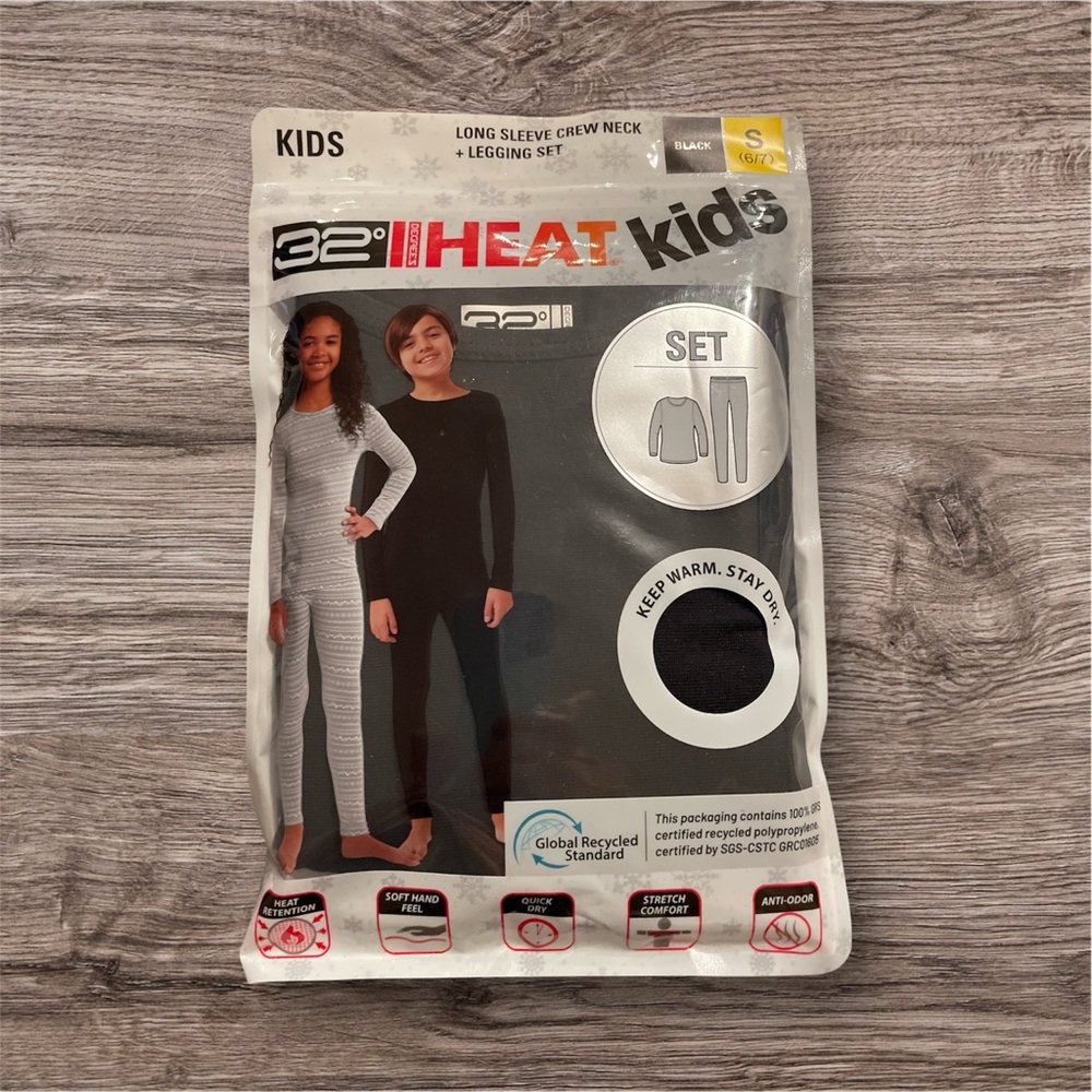 32° Heat Kids Stretch Comfort Set